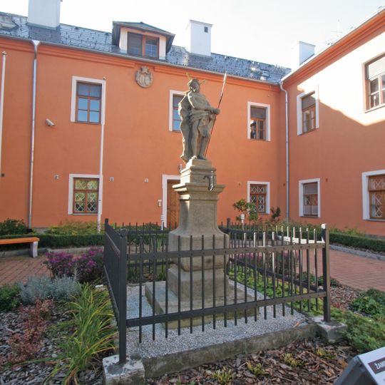 Socha Krista zmrtvýchvstalého