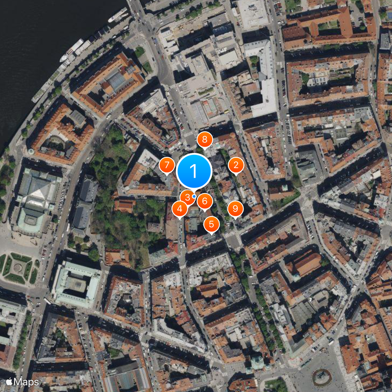 Old New Synagogue Map