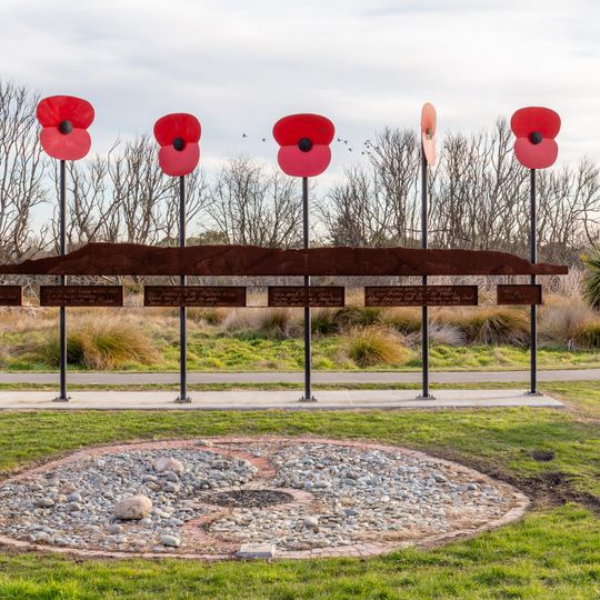 Poppies over Gallipoli