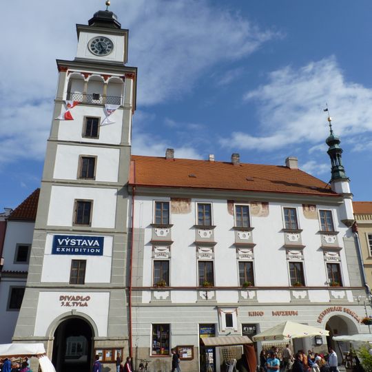 Town hall in Třeboň