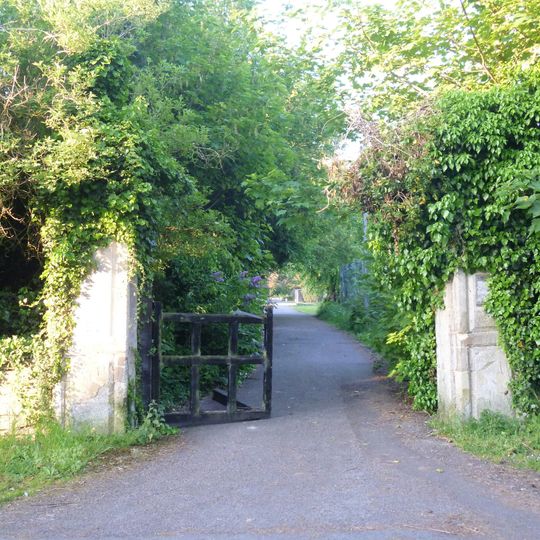 Gate Piers To North Entrance Of Melksham House