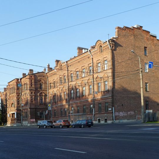 Volkovskaya almshouse, main building