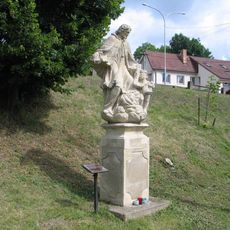 Socha sv. Jana Nepomuckého ve Statenicích