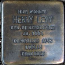 Stolperstein dedicated to Henny Levy