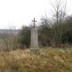 Kříž západně od Babiny