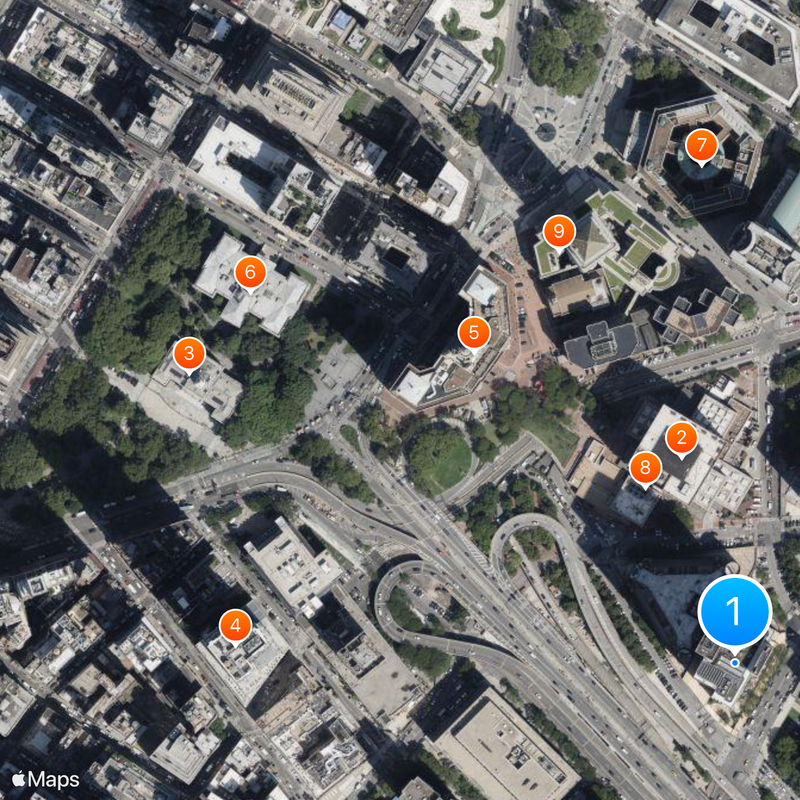 375 Pearl Street Mappa