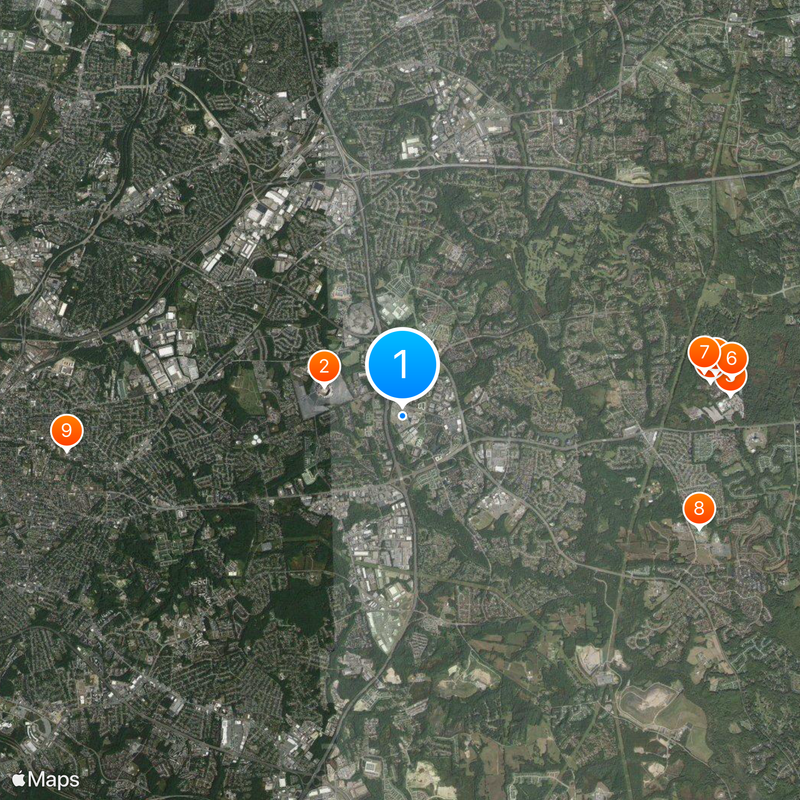 Capital Centre Mappa