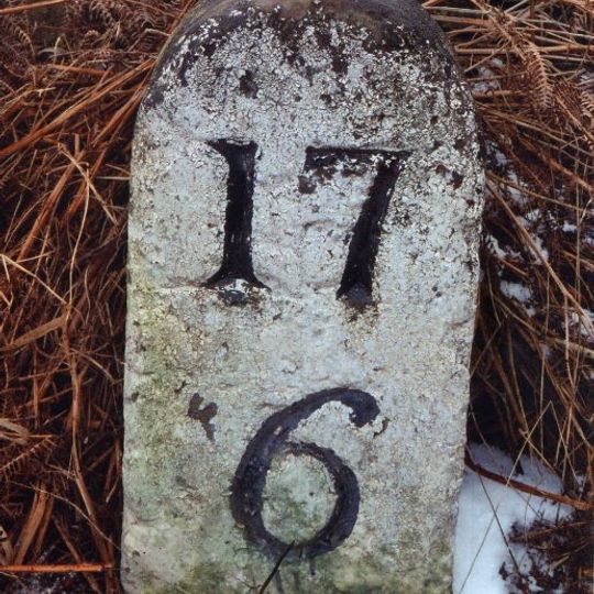 Milestone About 170 Metres North Of Track To Hall Hill Farm