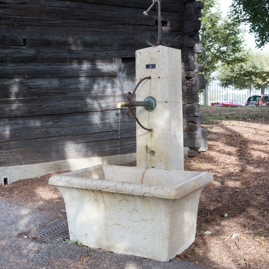 Fontaine du parc des Eaux-Vives