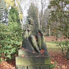 Statue of Mikoláš Aleš in Hořice