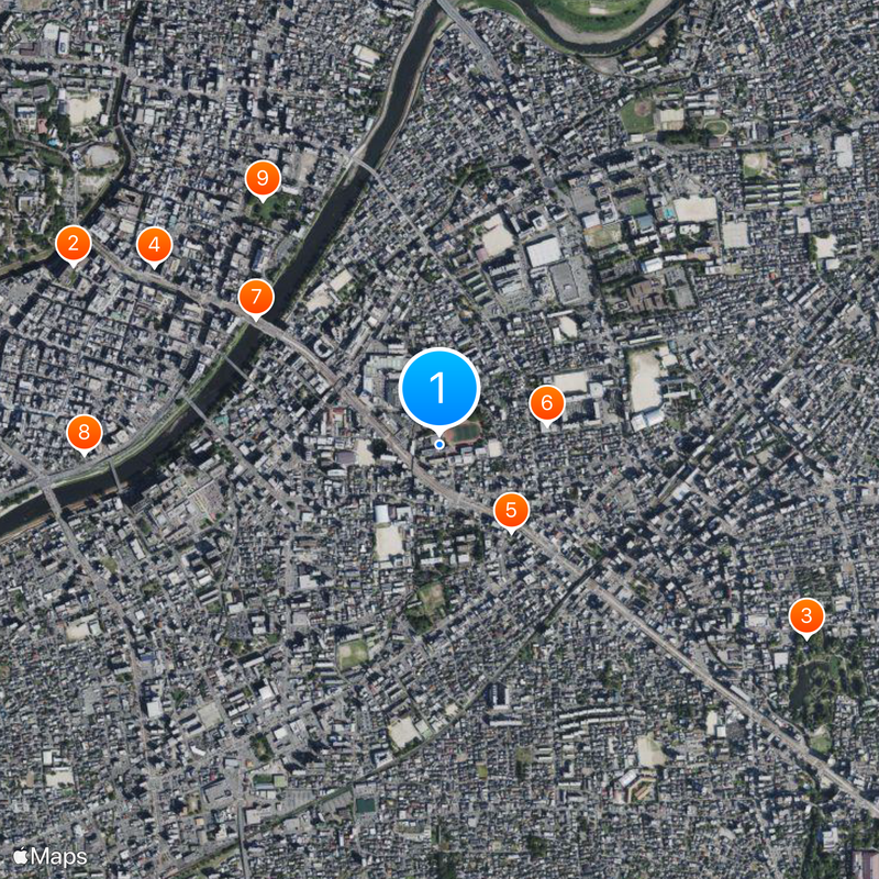 九州学院中学校・高等学校 Map