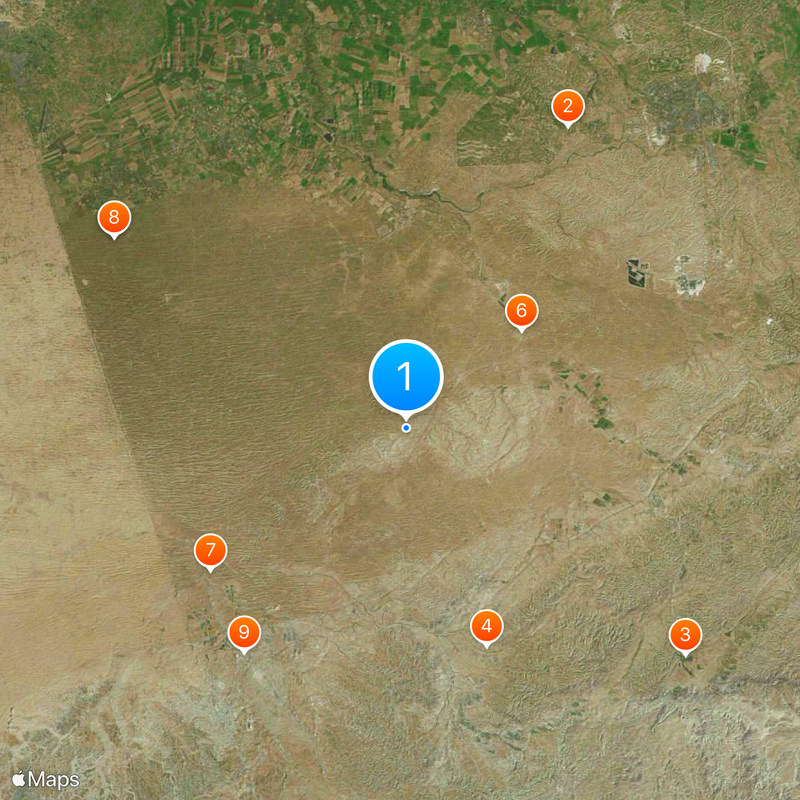 Rehovot-in-the-Negev Map