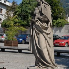 Bildstock hl. Barbara, Schwaz, by Franz Kobald