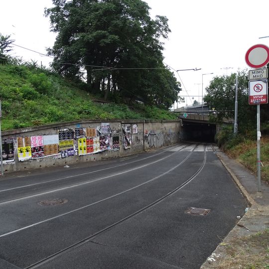 Tram tunnel U Bulhara