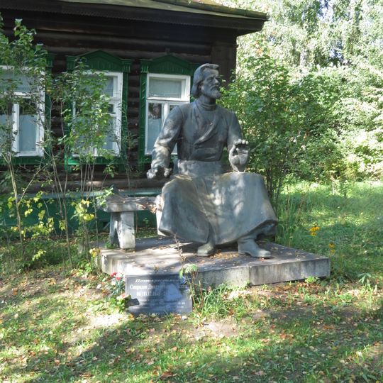 Могила С.Д. Дрожжина, поэта