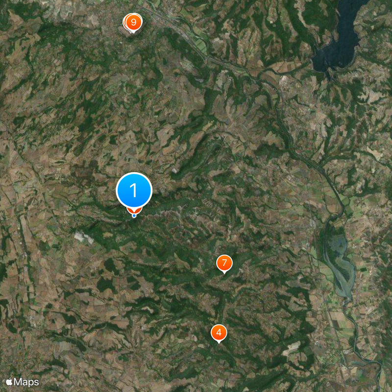 Civita di Bagnoregio Map