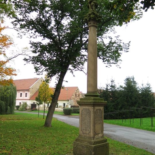 Sloup se sochou svatého Isidora