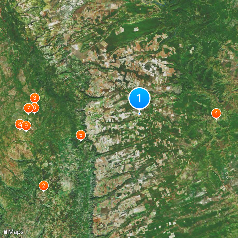 Luis Eduardo Magalhaes Map