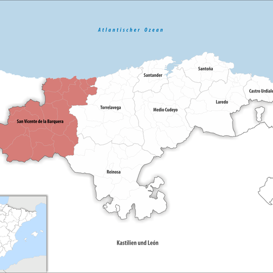 Judicial district of San Vicente de la Barquera