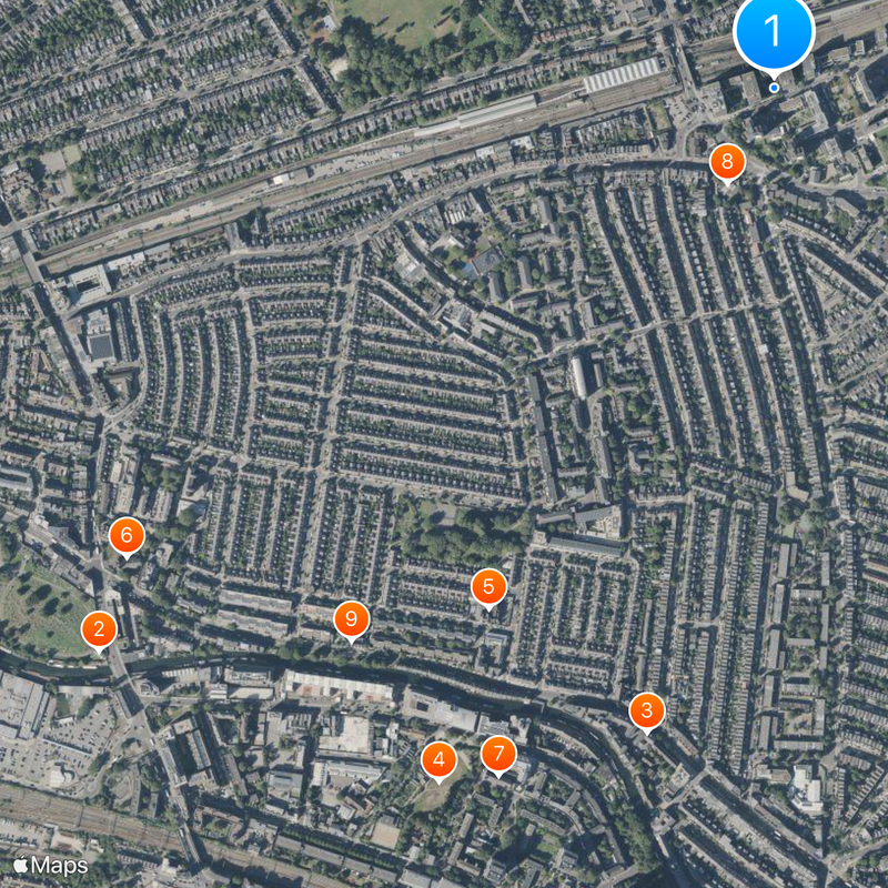Queen's Park Map