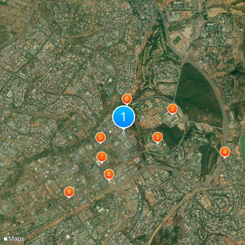 Federal Ministry of Science and Technology Map