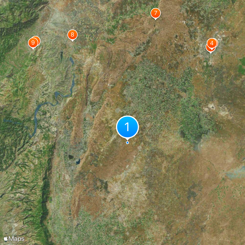 Gobernación de Idlib Mapa