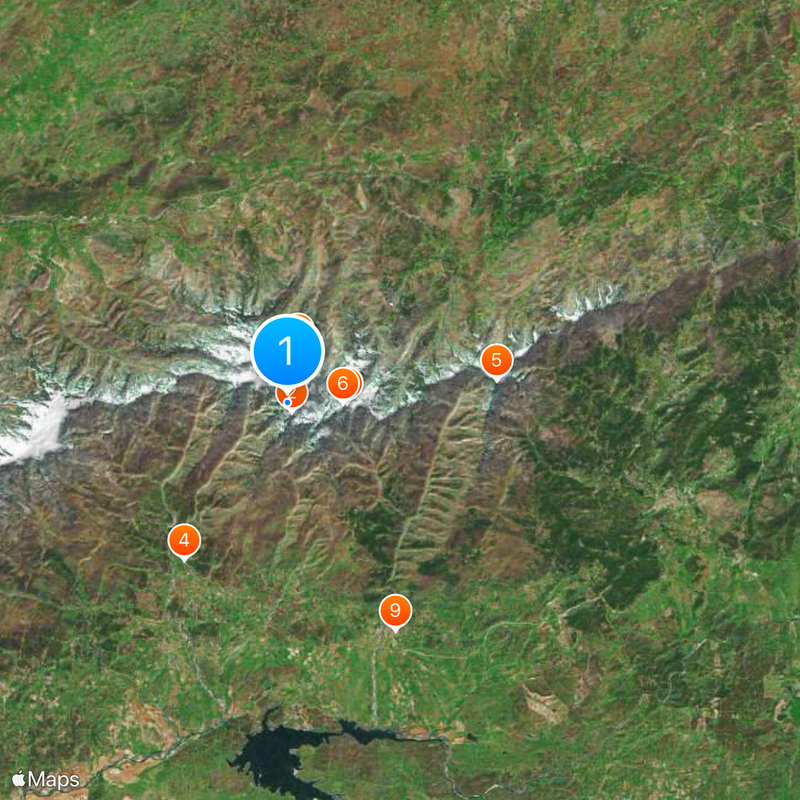 Sistema Central Map