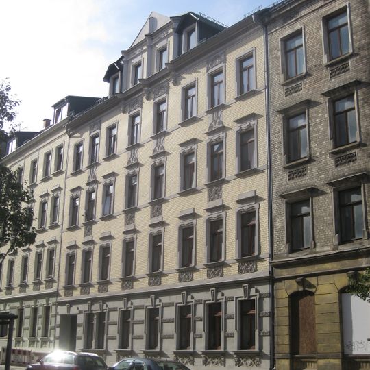 Mietshaus in geschlossener Bebauung Markusstraße 33
