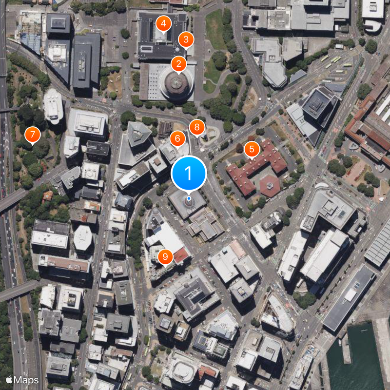 Supreme Court of New Zealand Mappa