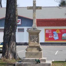 Wayside cross in Horská street