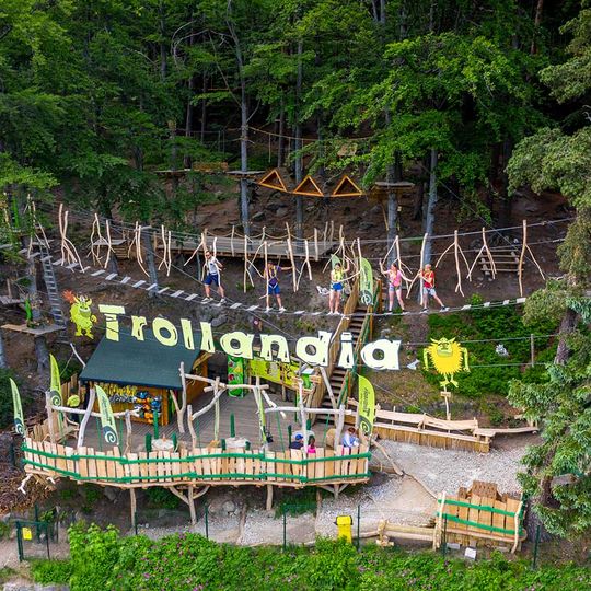 Trollandia - park linowy