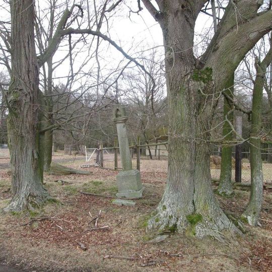 Boží muka v oboře Čertáno