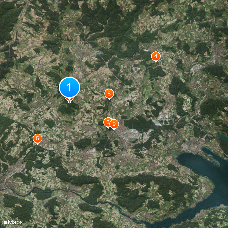 Hegau Map