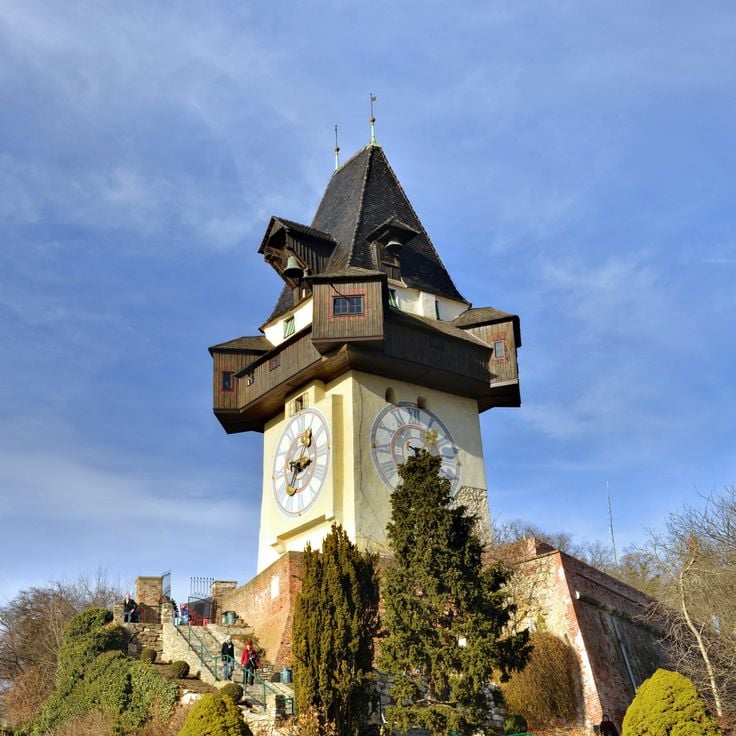 Schlossberg och Uhrturm