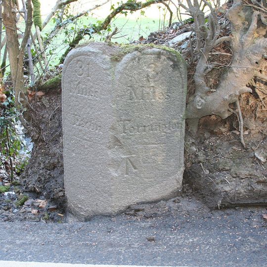 Milestone Approximately 550 Metres To North West Of Woolleigh Barton At Ss 5263 1705