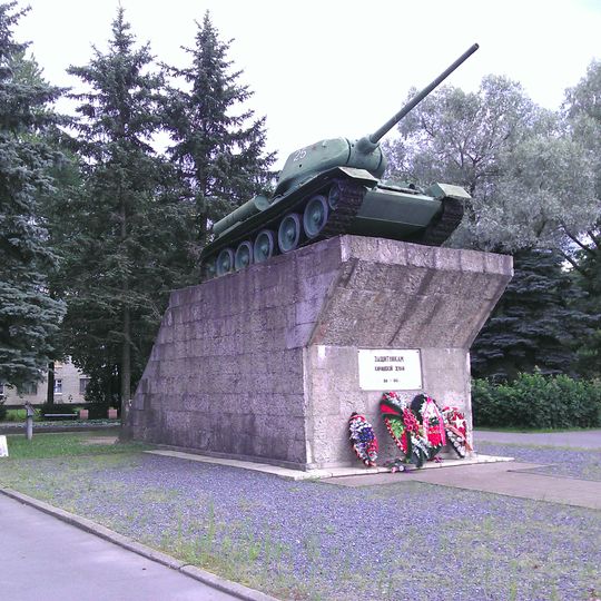 T-34 monument, Kirishi