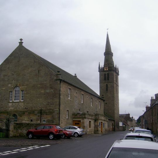 Old And St Michael Of Tarvit Parish Church tower and nave
