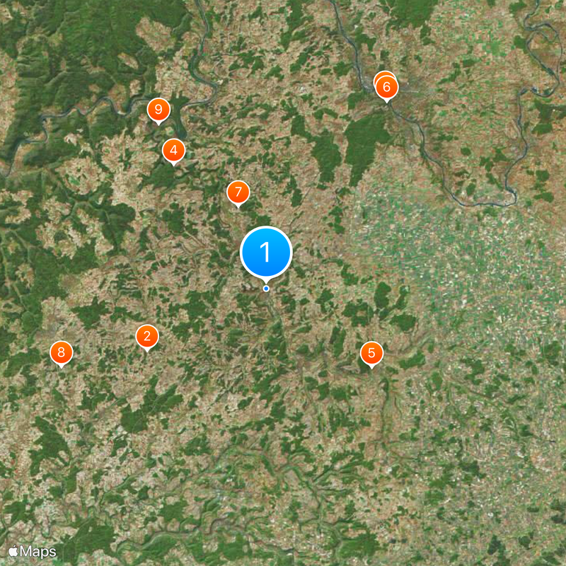 Main-Tauber-Kreis Map