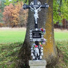 Wayside cross in Brloh