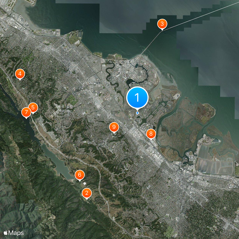 Marine World/Africa USA Karte