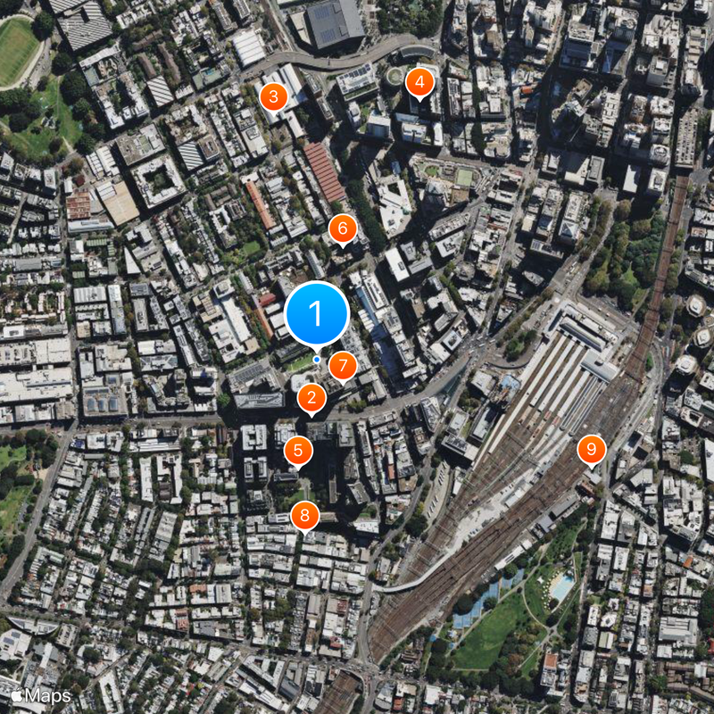 University of Technology Sydney Map