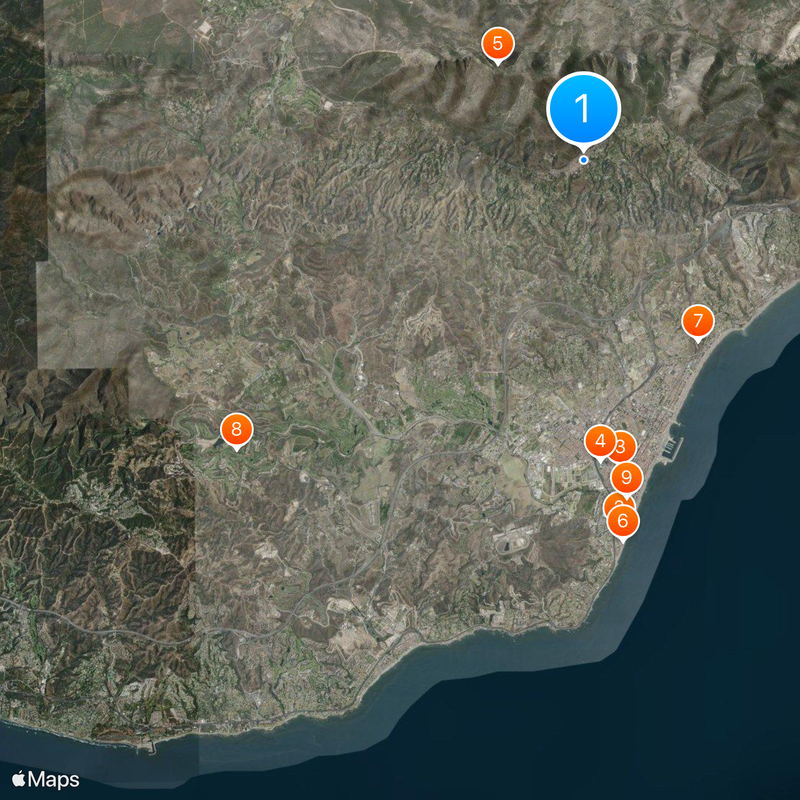 Mijas Mapa