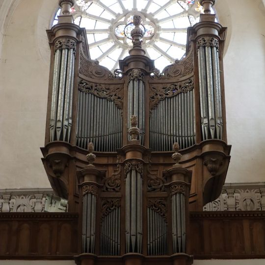 Pipe organ of Église Saint-Étienne de Bar-sur-Seine