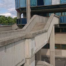 Lávka do velína technologického centra Strahovského tunelu