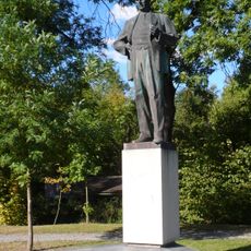 Statue of Antonín Zápotocký in Zákolany
