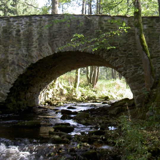 Stone bridge in Mostek