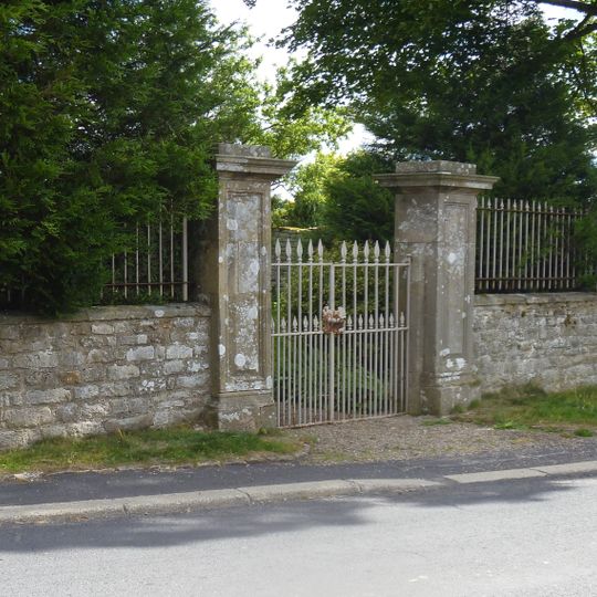 Garden Walls Gate Piers And Gates Adjoining South Front Of Bowes Hall