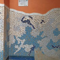 Baldosa, obra de arte