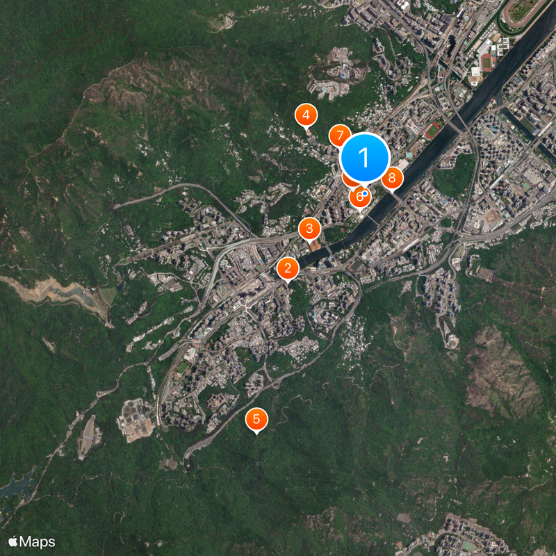 Sha Tin Map