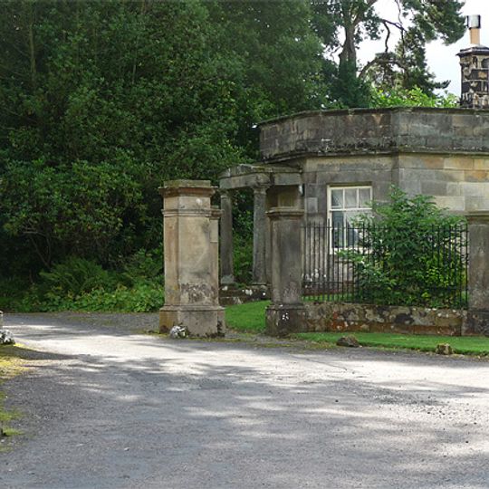Lodge At Entrance To Meldon Park